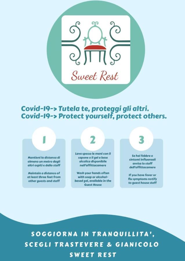 Trastevere & Gianicolo Sweet Rest Rome Exterior photo